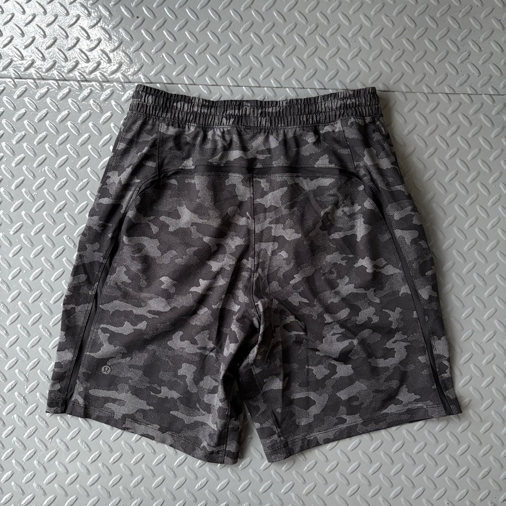 Lululemon Pace Breaker Camo Shorts